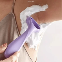 1PC Girl's Razor Axillary Hair Remove Trimmer Manual Safe Shaving Knife For Boys To Remove Man Leg Bikini Body Hair Shaving Razor - Multicolor - View 2