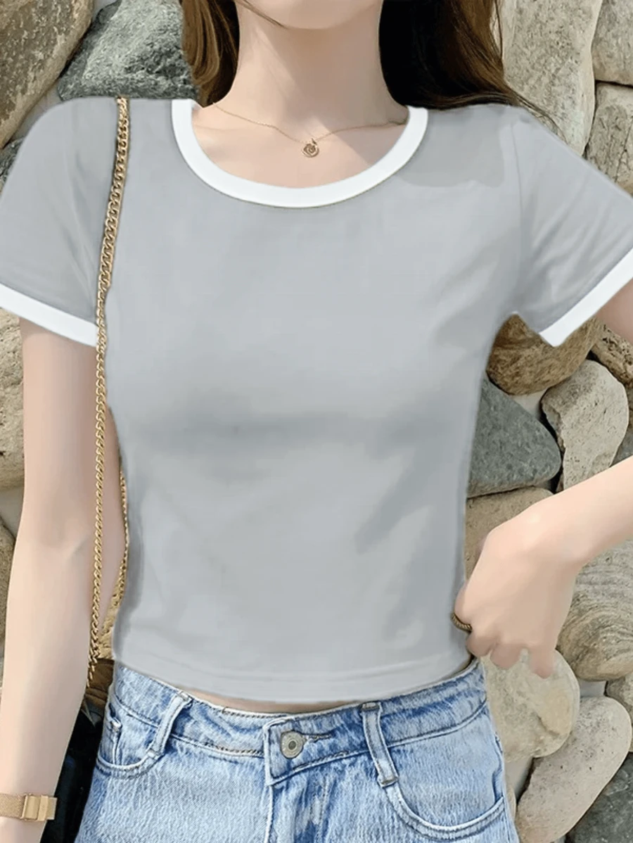 Tank Top - 灰色 - 查看 1