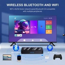 1 件，I96 Z8 Pro Android 12 电视盒 RK3528 双 Wifi 四核 Cortex A53 支持 8K 视频 4K 蓝牙语音媒体播放器机顶盒，Ram 4GB ROM 32GB Android 智能盒 H.265 高清双频 - 美規A型插(110-127V) - 查看 2