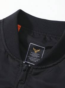 Nova jaqueta aviador vintage estilosa para homens, roupa de trabalho casual solta, outono