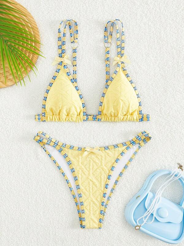 Modischer, sexy Badeanzug-Bikini für den Sommer