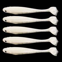 Simulated Bait - T-Shaped Tail Streamlined Design For Easy Carrying - Suitable For Both Fresh And Saltwater Fishing Portable Artificial Lures For Fish - Multicolor - View 16