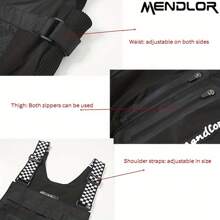 2024 New MENDLOR 5 Colors Off Road Pants Equipment Set MOTORALLS Pants Suitable For Motorcycle Race Racing Mountain Terrain Bike ATV Riding Pants - Black - View 8