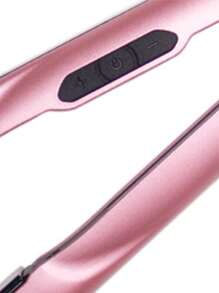 ANGENIL Argan Oil Flat Iron For Women, Hair Straightener And Curler 2 In 1, Professional Portable Ceramic Pink Hair Straightener, LCD Display, Fast Heating, Flat Iron 1 Inch For All Hair Types - US A Type Plug(110-127V) - View 7
