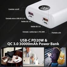 Power Bank - White - View 2