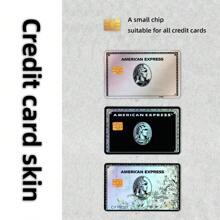 4 Sheets Laser Holographic Card Stickers - Cool Decorative Laser Skin Stickers For Credit Cards, Key Cards, Debit Cards, Etc. Ultra Thin, Waterproof, Scratch Resistant, Non-Slip