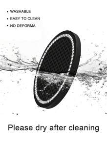 2Pcs Multifunctional Car Coaster Water Cup Slot Non-Slip Mat Silica Pad Cup Holder Mat Auto Interior Decoration Accessories Best Seller Gifts