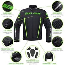 Motorcycle cycling jacket, comfortable and warm cycling jacket, men's all-season motorcycle jacket, autumn and winter breathable and rainproof motorcycle cycling jacket fabric: polyester, splash resistant coating lining: features: warmth, wind resistance, cold resistance, breathability, built-in protective device, detachable internal protective device. Simple and atmospheric, suitable for cycling, keeping you comfortable during exercise