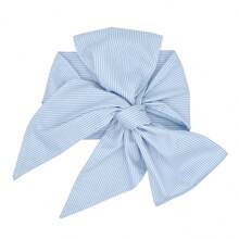 1 件新生儿摄影道具婴儿襁褓毯带蝴蝶结装饰婴儿洗澡家庭装饰礼物婴儿洗澡复活节礼物适合女孩/男孩 - 彩色 - 查看 3