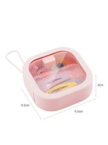 2pcs/1pc Portable Travel Transparent Dust-Proof Plastic Storage Box Pill Box Pill Case Pill Organizer Pill Container For Travel Outdoor For Men And Women Student Travel Accessories Dorm Essentials Travel Essentials Travel Organizer For Beach Summer Vacation Back To School School Supplies Holiday Camping Holiday Essentials Mini Perfume For Women Perfume For Men Perfume Bottle