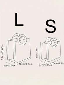10 Stücke/1 Stück gefrostete transparente runde Handtasche, Valentinstag Geschenktüte, Hochzeitsgeschenktüte, Bonbon Brautjungfer Geschenktüte, Schmuckgeschäft Tasche, Brautjungfer Hochzeitsgeschenktüte, Geschenkverpackungstasche, Bekleidungsshoppingtasche süße Handtasche, Handtasche, Valentinstag Geschenktüte, geeignet für Valentinstagblumen, Influencer-Verkaufsstände, Hochzeitsgeschenke, Brautjungferngeschenke etc. - hergestellt aus PP-Material, Heimdekoration, Weihnachtsgeschenke, Haushaltsgeschenke, Raumdekoration, Muttertagsgeschenk