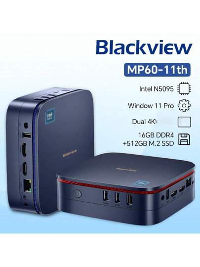 Blackview Blackview MP60(N5095+16GB+512GB) ミニPC Windows 11