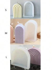 1 Stück Regenbogen Bogen DIY Silikonform