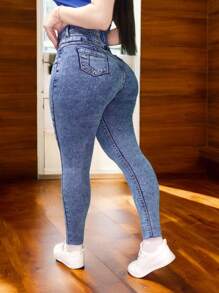 Azul barrido con bolsas