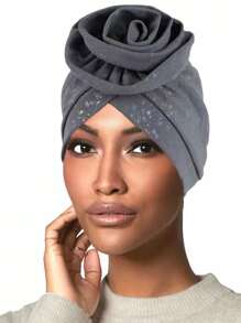 2024 Khăn trùm đầu hoa thời trang Khăn trùm đầu hoa lớn cho phụ nữ Khăn trùm đầu hoa lớn thoáng khí Mũ trùm đầu hóa trị - Nhiều màu - Xem 10