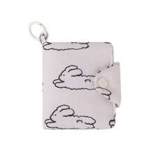 1 Pc Cute Student Card Simplicity Floral Korean Fashion Wallet Card Holder For Girls Portable Cute Small Storage Bag For Women Wallet Mini Wallet Purse Wallet Coin Wallet
