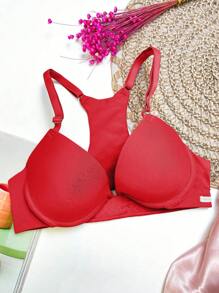 DOUBLE MICROFIBER SWIMMING BRA - Đỏ - Xem 1