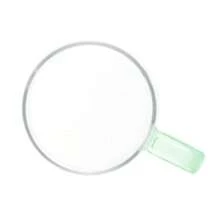 2 Wolff Fun Borosilicate Glass Mugs With Green Handle - Trong sáng - Xem 4