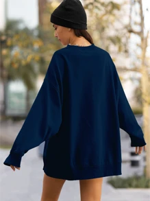 Blouse Moletom Gato Mochila Cat Fofo Japanese CANGURU 2416 FLUXOGEEK - 藏蓝色 - 查看 6