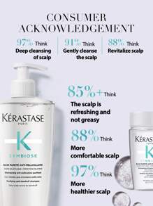 Kérastase KERASTASE[Mini]SYMBIOSE BAIN PURETE ANTI-PELLICULAIRE 洗发水 80ml*3 保湿去屑无硫酸盐洗发水，适用于易生头皮屑的头发和头皮。清洁和滋润头皮和头发 | 适用于易生头皮屑的头皮 | 不含硫酸盐 | 含有吡硫鎓锌 - 80ml*3/240ml - 查看 3
