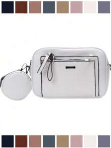 Women's Crossbody Crossbody Bag - 白色 - 查看 1