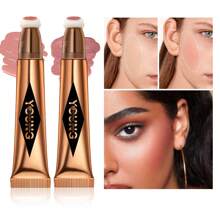 YOUNG VISION A 6-Piece Contour, Highlight, And Blush Set With A Lightweight Texture, Easy To Blend And Spread, Seamlessly Fuses With The Skin To Create A Naturally Sculpted And Radiant Look Makeup Set - Nhiều màu - Xem 5