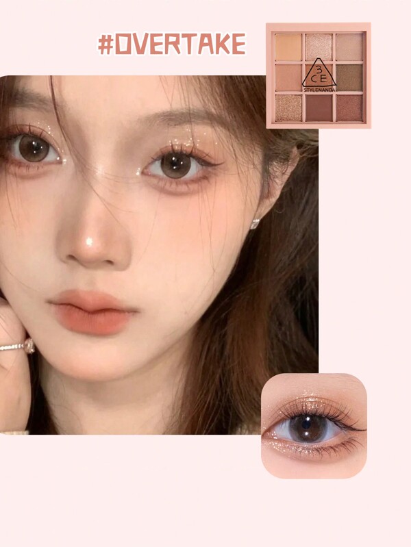 3CE MOOD RECIPE MULTI EYE COLOR PALETTE OVERTAKE8.1g