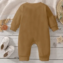 Roupas De Bebe Menino Macacao Bebe Inverno 100% Algodão Leão