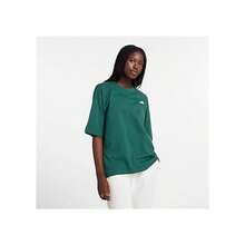 New Balance Graphic Oversized Jersey T-Shirt - NIGHTWATCH GREEN - View 1