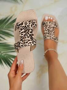 Sandalias/Chanclas de 2024 estilo vintage chino, simples y de moda casual, con punta abierta y tira para mujer, para uso en exteriores