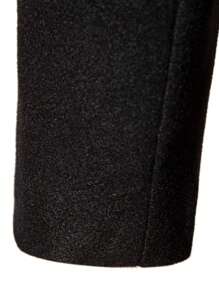 Chaqueta cortavientos de media longitud con botones de color liso para hombre