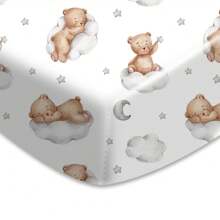 Premium Fitted Baby Boy Crib Sheets For Standard Crib Mattress - Ultra-Soft Jersey Knit Crib Mattress Sheet, Snug, Stylish Crib Sheet, 28''x52''x9'' Extra Deep Pocket Love Valentine