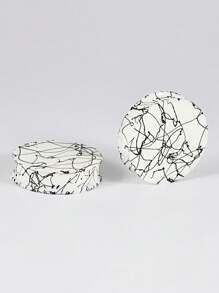 PAIR Silicone Ear Gauge Flexible Soft Double Flared Saddle Ear Plugs Cool Lines Ear Stretchers Tunnels Expanders Body Jewelry - As Shown - View 16