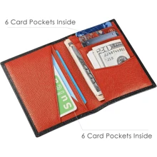 Wevalley WeValley Porte Cartes de Crédit, RFID Blocage, Bifold Portefeuille Homme Cuir Véritable, Rangement Carte de Crédit et Billets