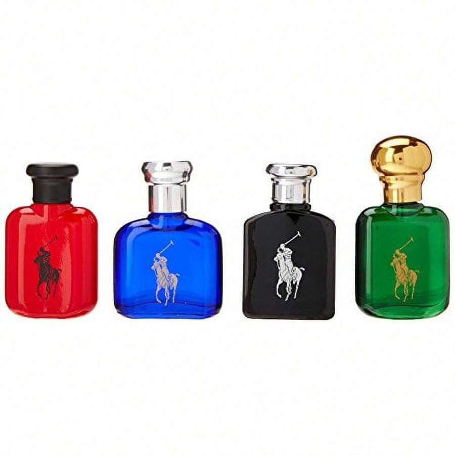 ($76 Value) Ralph Lauren Polo Mini Cologne Gift Set For Men, 4 Pieces - Multicolor - View 1