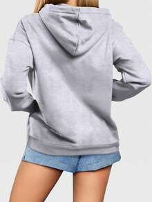 Women Sweatshirts - Màu Xám nhạt - Xem 2