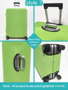 Color Series, Fashionable And Personalized Printing Patterns, Upgraded Production Technology, Overall Elastic Binding Technology, Thickened Elastic Fabric, Washable, Suitcase Protective Cover, Suitcase Protective Cover, Travel Accessories, Very Suitable For Business Trips, Outdoor Travel, Luggage Check-In, Students Return To School, Suitable For 20-28 Inch Boxes. Bag For School School Accessories School Stuff