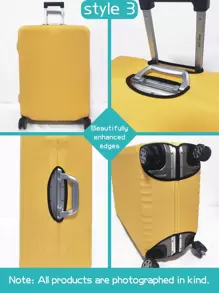 Color Series, Fashionable And Personalized Printing Patterns, Upgraded Production Technology, Overall Elastic Binding Technology, Thickened Elastic Fabric, Washable, Suitcase Protective Cover, Suitcase Protective Cover, Travel Accessories, Very Suitable For Business Trips, Outdoor Travel, Luggage Check-In, Students Return To School, Suitable For 20-28 Inch Boxes. Bag For School School Accessories School Stuff