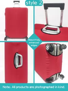 Color Series, Fashionable And Personalized Printing Patterns, Upgraded Production Technology, Overall Elastic Binding Technology, Thickened Elastic Fabric, Washable, Suitcase Protective Cover, Suitcase Protective Cover, Travel Accessories, Very Suitable For Business Trips, Outdoor Travel, Luggage Check-In, Students Return To School, Suitable For 20-28 Inch Boxes. Bag For School School Accessories School Stuff