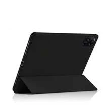 1 pieza Funda negra para HONOR Pad X9 de 11.5 pulgadas (HLN-W09) 2023 Soporte para tableta Honor X8 Pro Funda con tapa posterior de PU - Negro - Ver 5