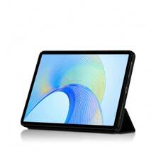 1 pieza Funda negra para HONOR Pad X9 de 11.5 pulgadas (HLN-W09) 2023 Soporte para tableta Honor X8 Pro Funda con tapa posterior de PU - Negro - Ver 3