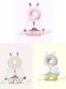 婴儿学步防摔头枕，宝宝头枕透气防撞保护帽学步帽 - 彩色 - 查看 5