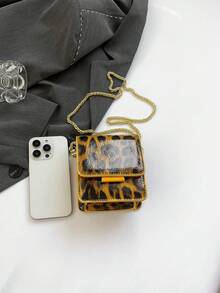 Mini Fashionable Minimalist Crossbody Bag For Women - Yellow - View 5