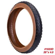 MTB Fat Bike Tyre Durable Grippy 4.0 3.0 26x4.0 Snow Sand Beach Riding E-MTB All Terrain Fatboy Tire 60TPI Foldable CLINCHER