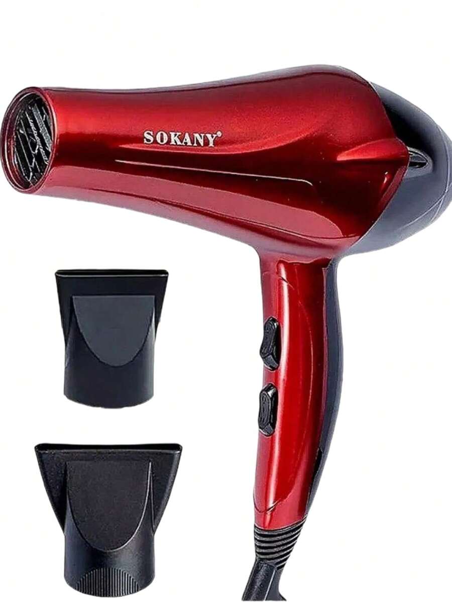 Secador Secadora de Cabello 2400W 2 Potencias Turbo 2 Cabezales - Tipo de Enchufe A USA (110-127V) - Ver 1