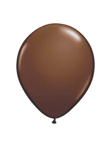 50 Plain Colorful Bladder Balloon 7 Inch Pear Shape Balloons Birthday Party Decoration Tea Reveal Arch - Rust Brown - View 3