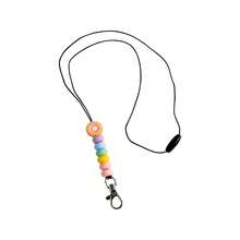 Multi-Style Abacus Bead Silicone ID Card Lanyard Neck Strap, EU & US Cross-Border New Arrival - Multicolor - View 10
