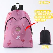 A Custom Backpack, Personalized College Backpack, Travel Backpack, School Backpack, Computer Bag, Custom Backpack, Casual Fashion Shop Back To School - Multicolor - View 1