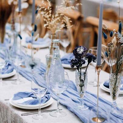 1pc Cheese Cloth Table Runner, Bohemian Cheese Cloth Sheer Farmhouse Table Scarf, Suitable For Wedding Bride Baby Shower Birthday Or Holiday Party Cake Table Decor, Romantic Banquet Table Decor Chiffon Table Runner, Suitable For Birthday, Wedding, Banquet, Holiday Party Decor And Baby Shower Rectangle Cloth