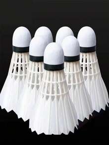 12pcs Durable Badminton Shuttlecocks For Indoor/Outdoor Sports Training - Multicolor - View 9